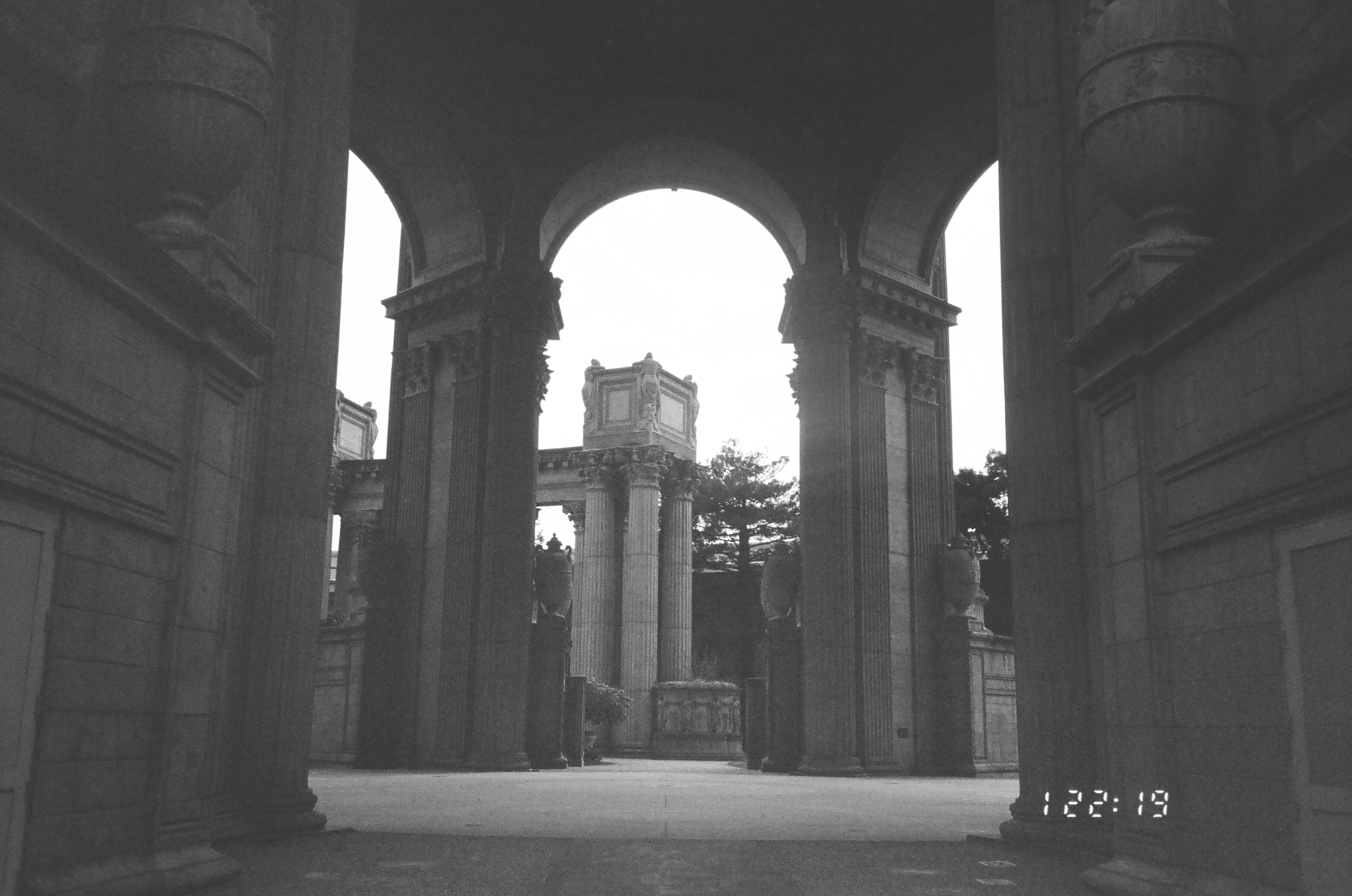 arches of an ornate architectural rotunda